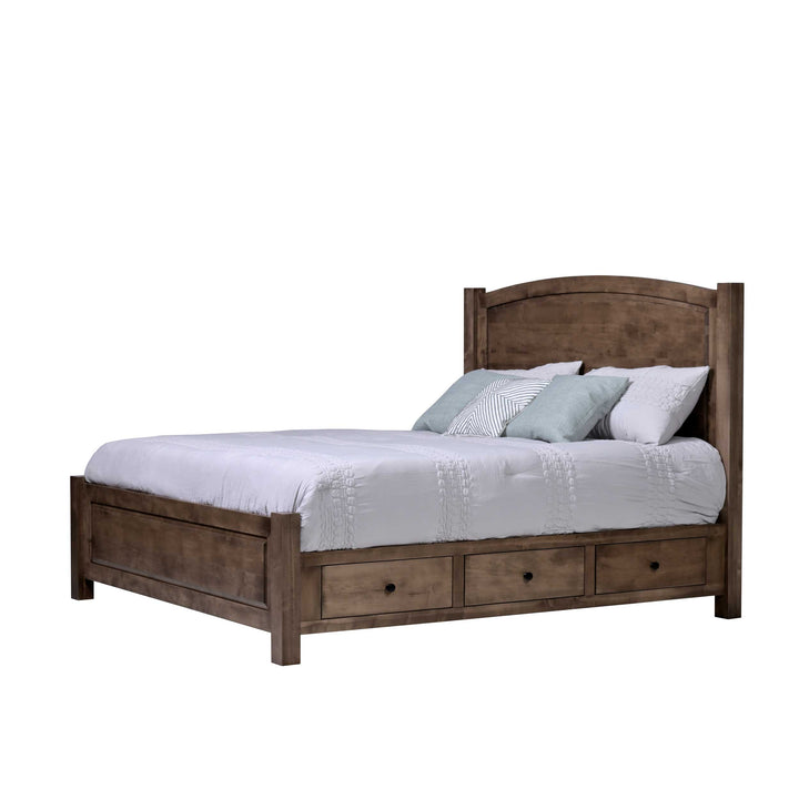 QW Amish Charlotte Storage Bed