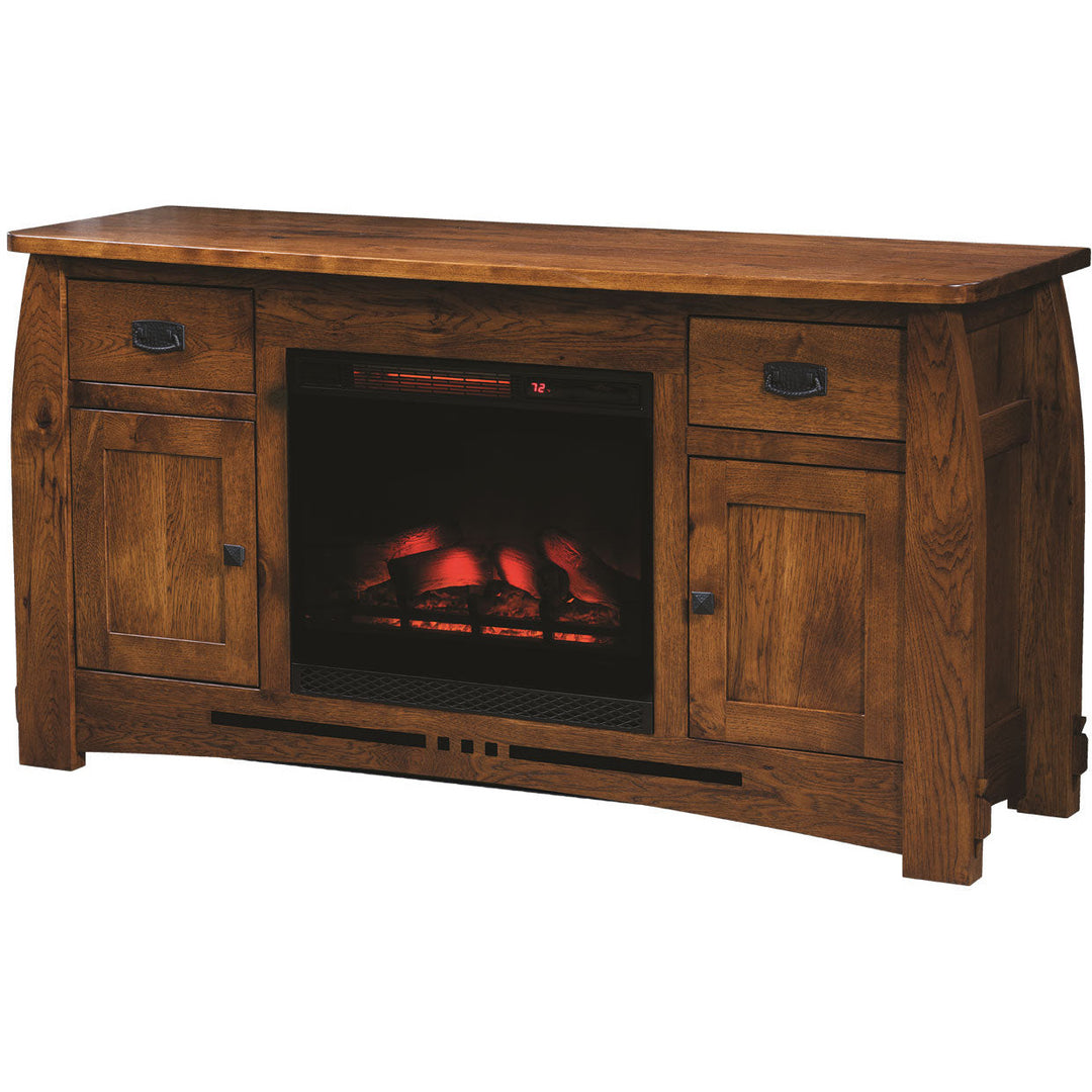 QW Amish Colebrook Fireplace