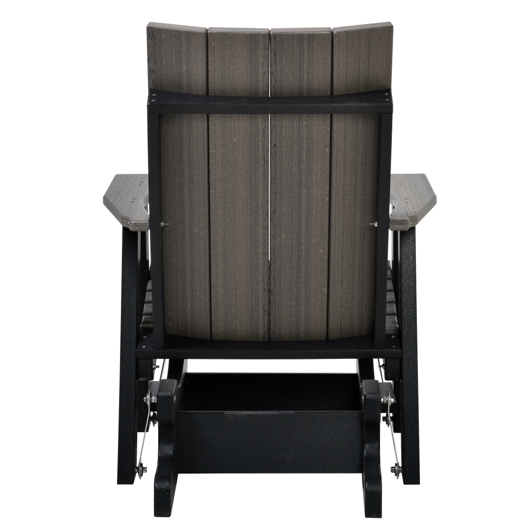 QW Amish Contempo Adirondack Glider