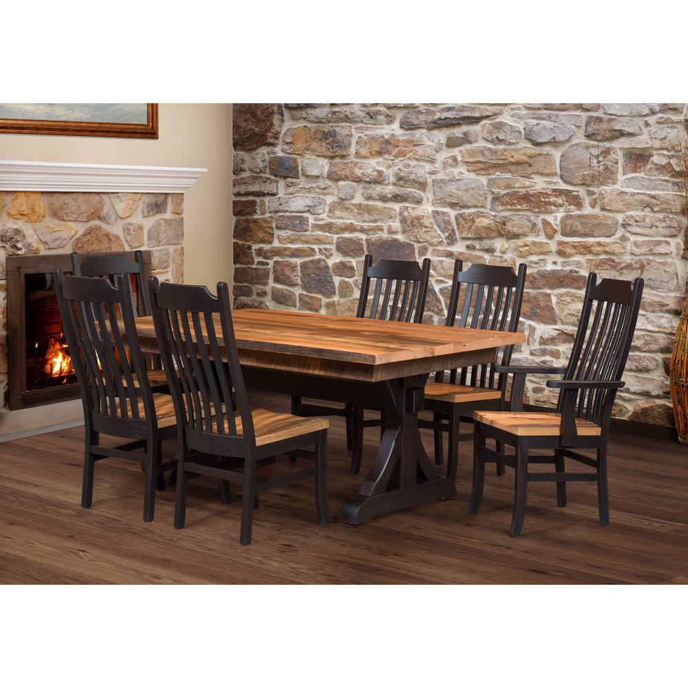 QW Amish Croft Barnwood Side Chair BPXW-233-CSC