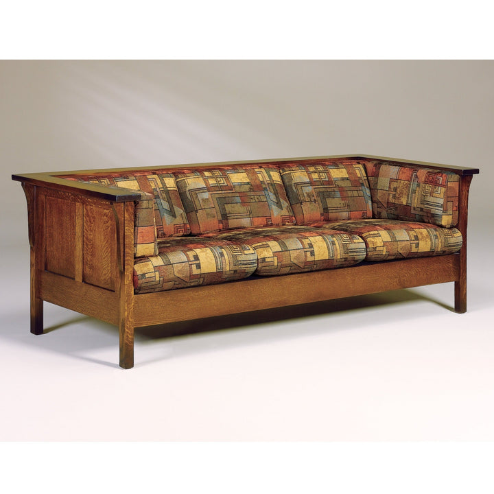 QW Amish Cubic Panel Sofa