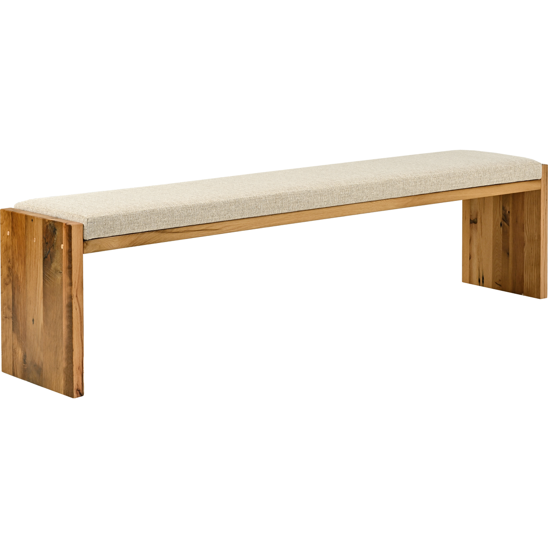 QW Amish Eden Reclaimed Barnwood Bench