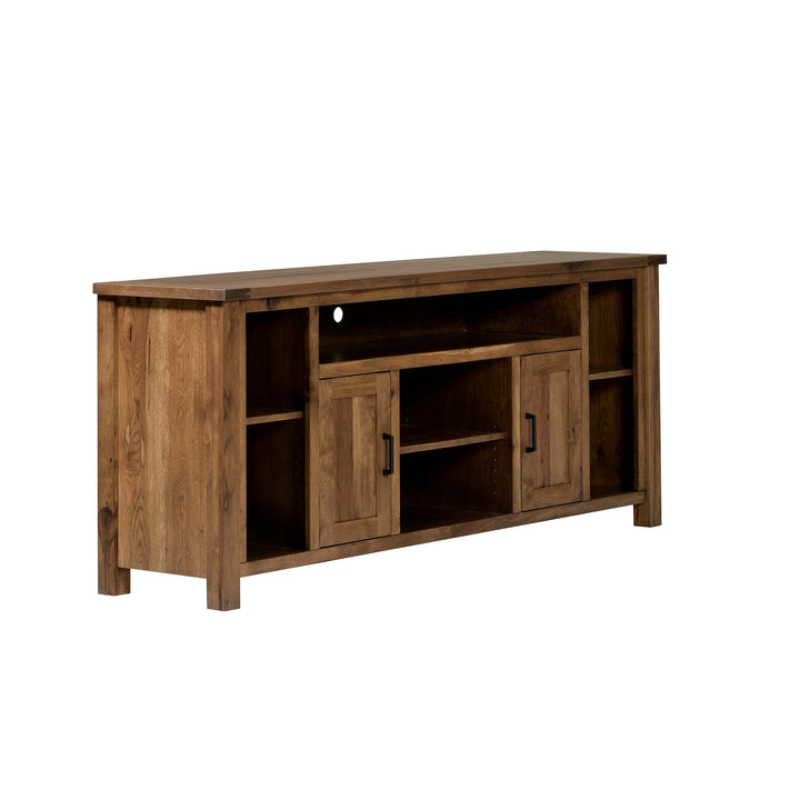 QW Amish Franklin 80" Media Console