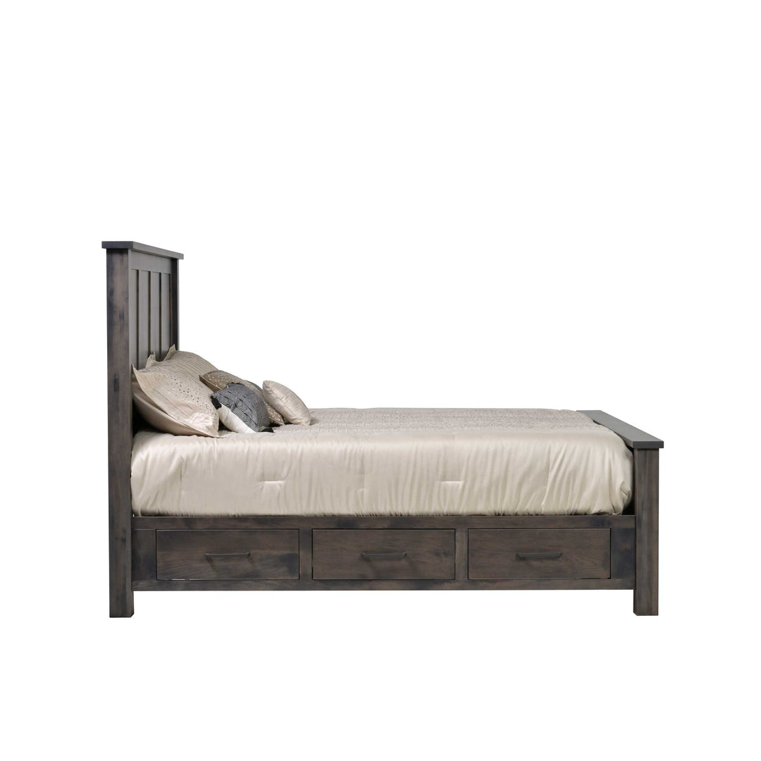 QW Amish Franklin Storage Bed