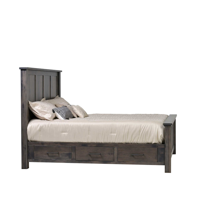 QW Amish Franklin Storage Bed