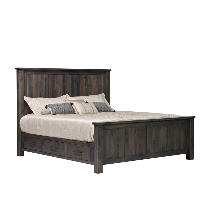 QW Amish Franklin Storage Bed