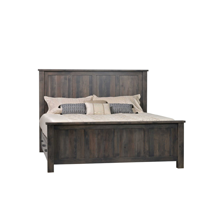 QW Amish Franklin Storage Bed