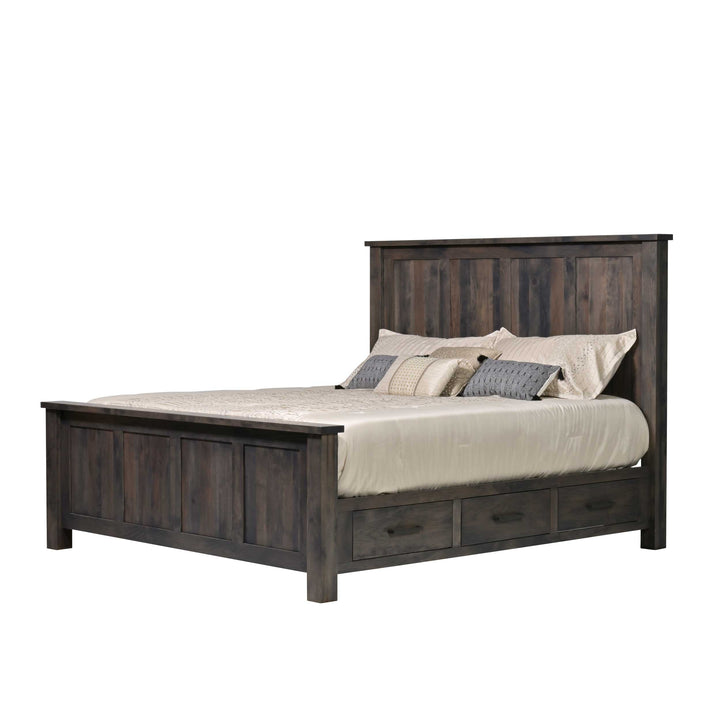 QW Amish Franklin Storage Bed