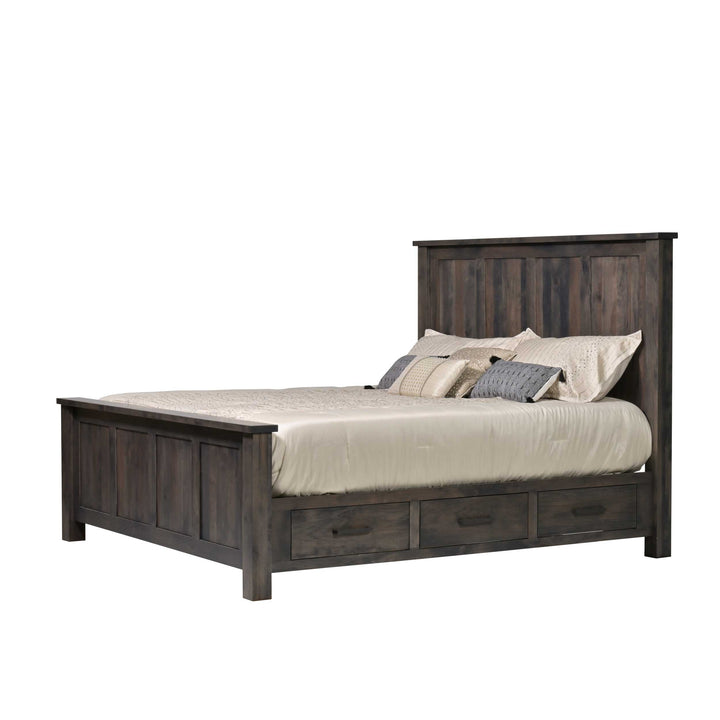 QW Amish Franklin Storage Bed