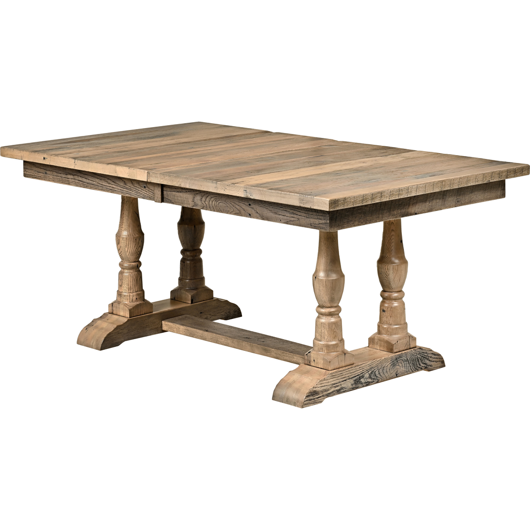 QW Amish Harlow Reclaimed Barnwood Table