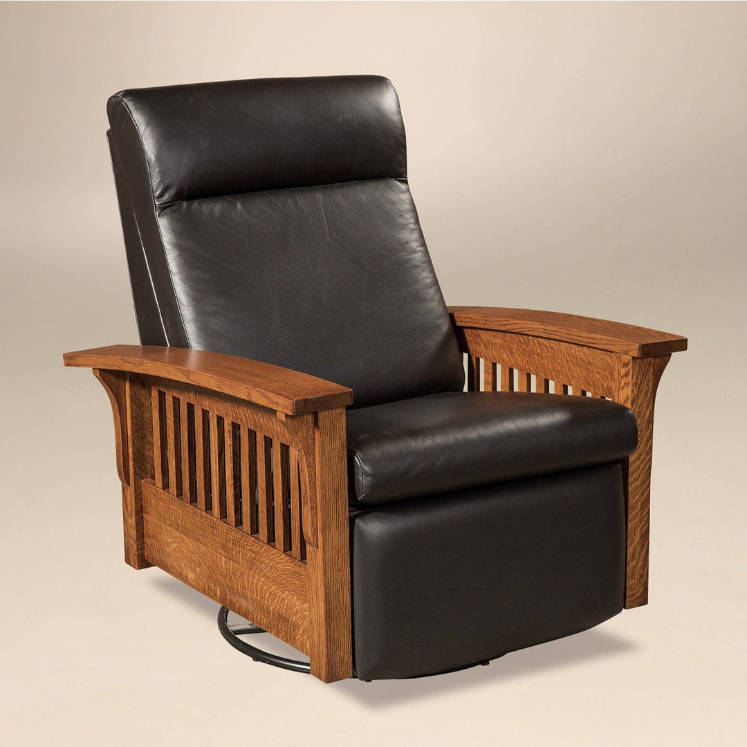 QW Amish Hoosier Swivel Glider Recliner