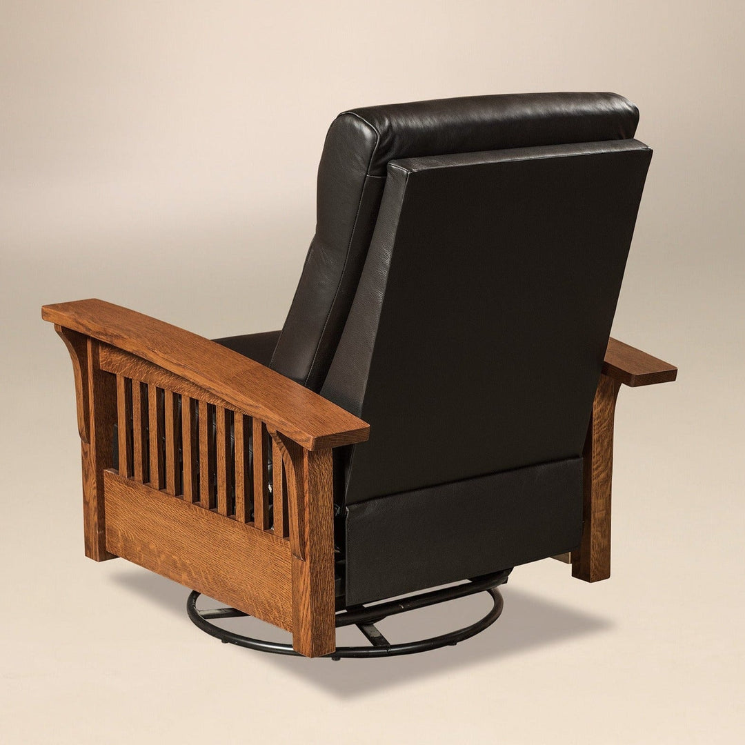 QW Amish Hoosier Swivel Glider Recliner