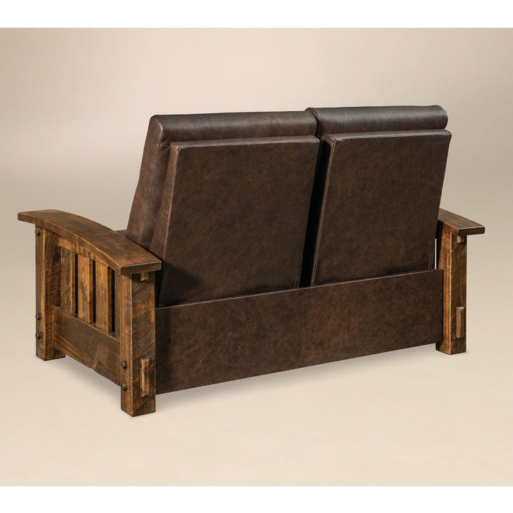 QW Amish Houston Reclining Loveseat