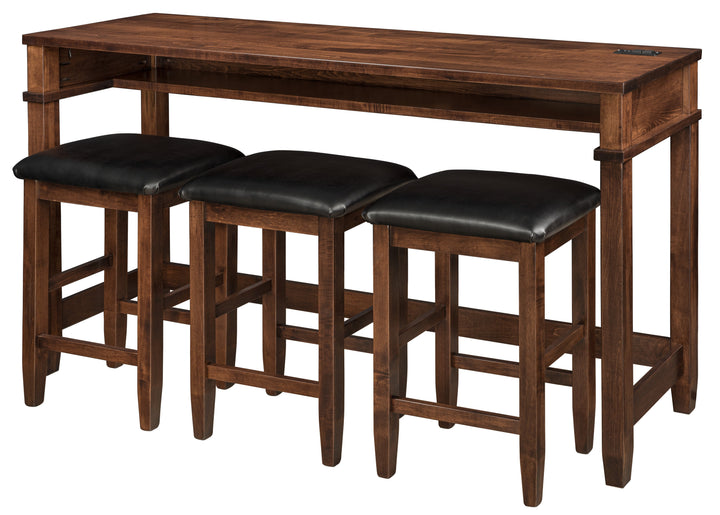 QW Amish Integra Gathering Table w/ Stools