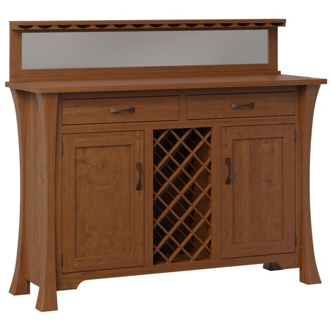 QW Amish Lyndon Wine Cabinet