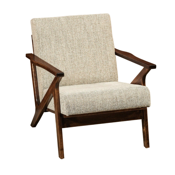 QW Amish Malaya Chair and Ottoman