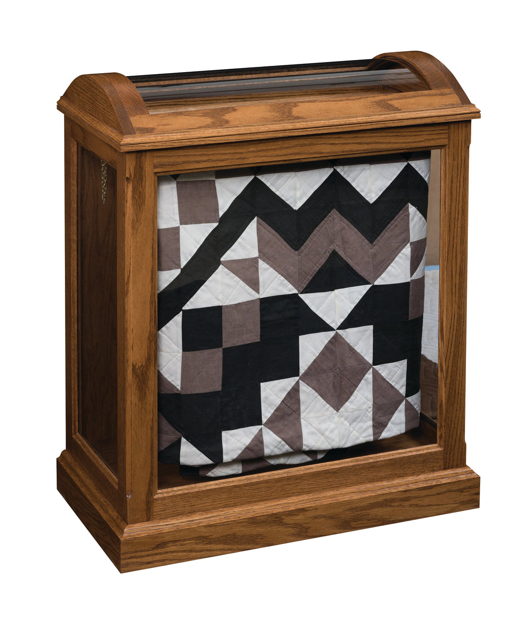 QW Amish Medium Enclosed Quilt Curio