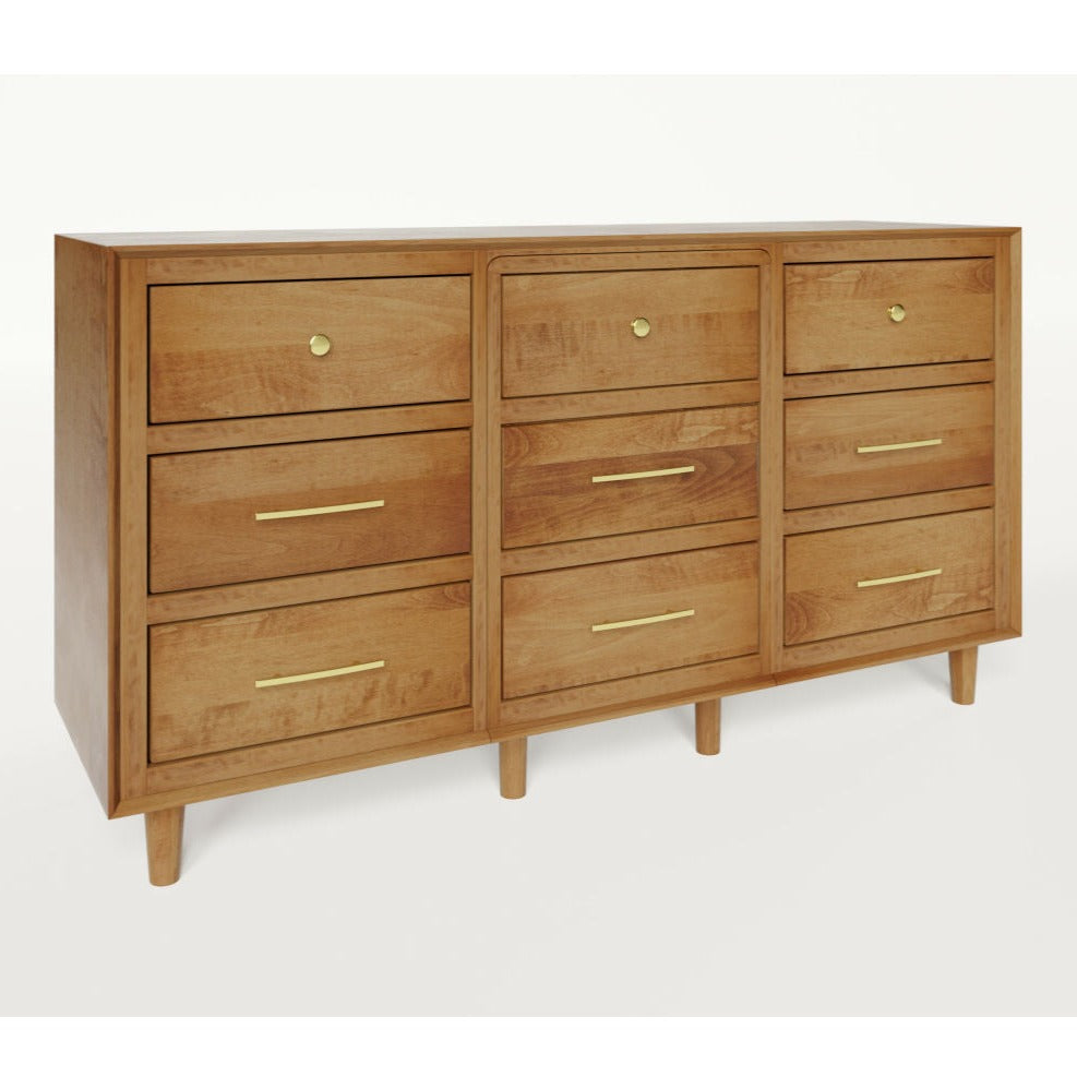 QW Amish Meridian Dresser & Optional Mirror