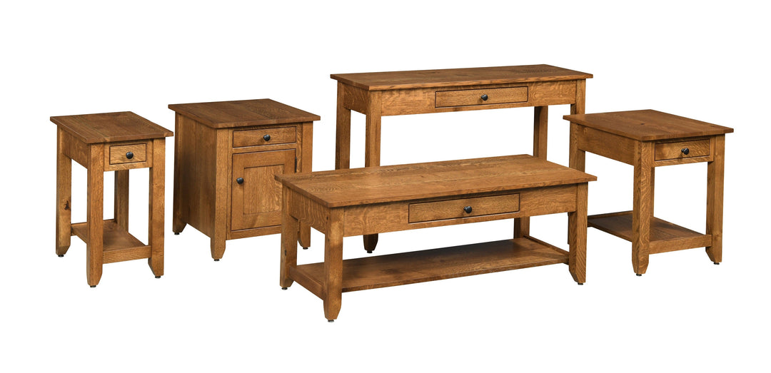 QW Amish Modern Mission Sofa Table