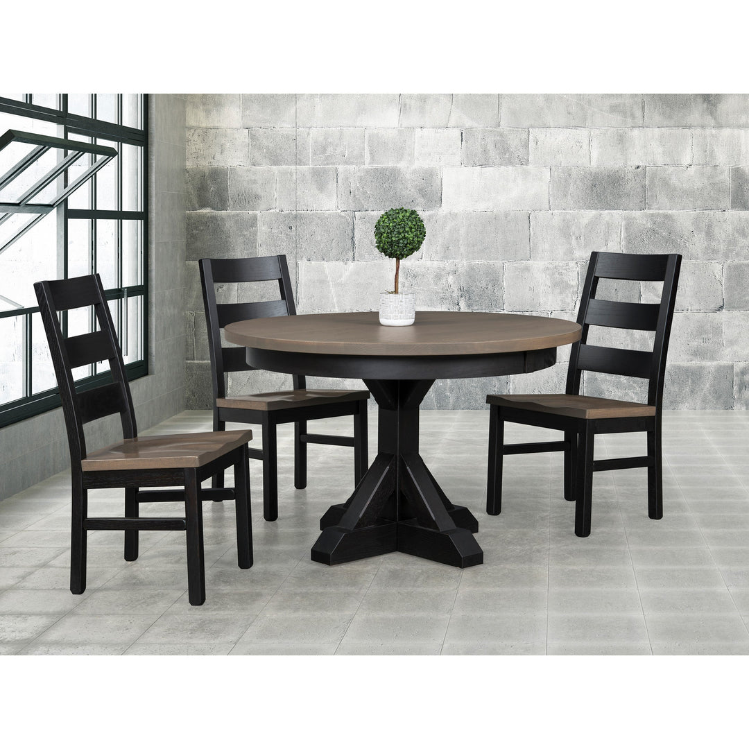 QW Amish Norwich Reclaimed Barnwood Dining Set