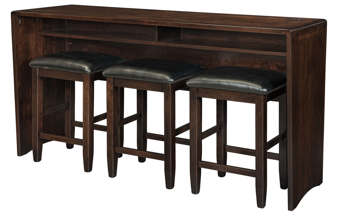 QW Amish Nova Gathering Table w/ Stools