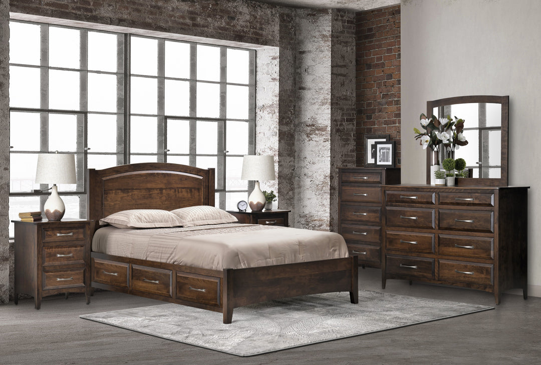 QW Amish Sahara Storage Bed