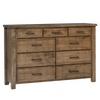 QW Amish Telluride Dresser with Optional Mirror