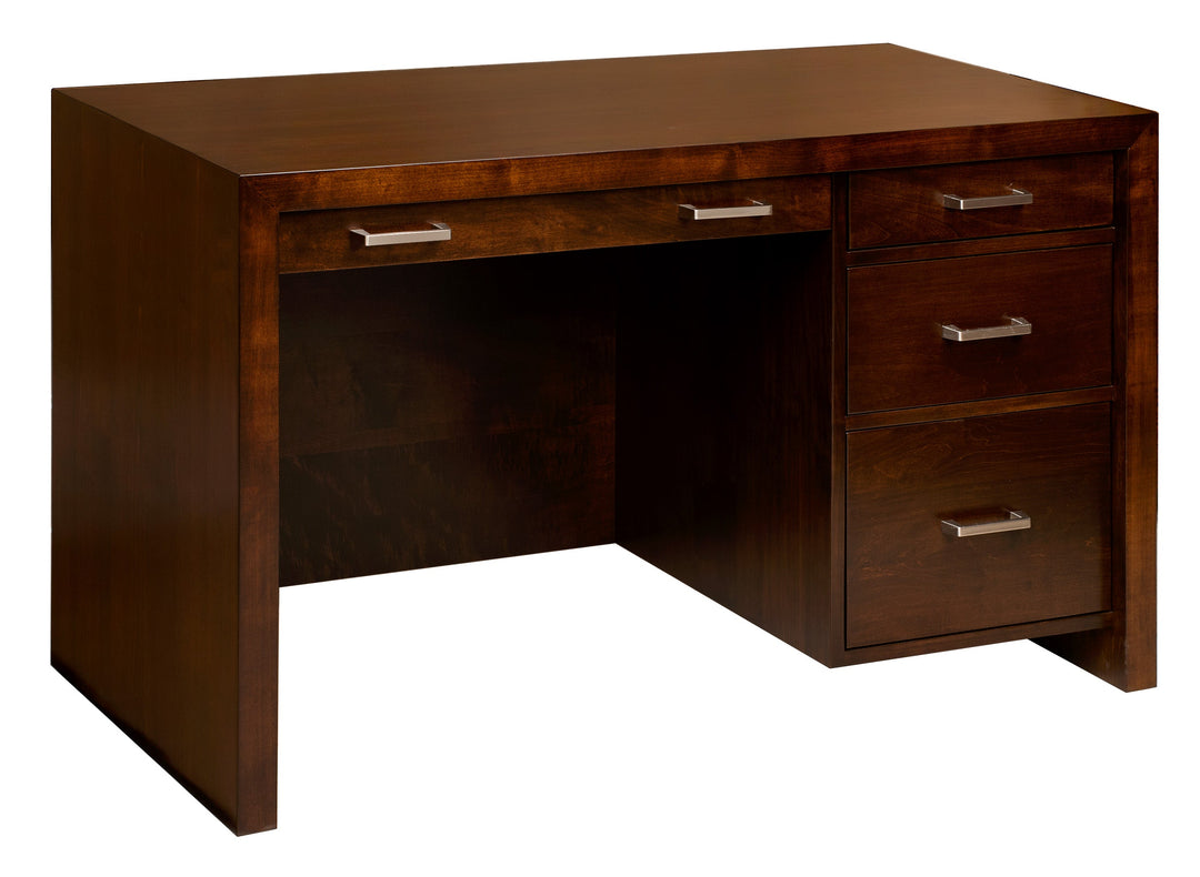 QW Amish Tempo Single Pedestal Desk