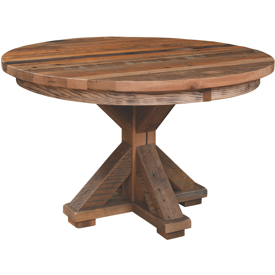 QW Amish Truman Reclaimed Barnwood Table