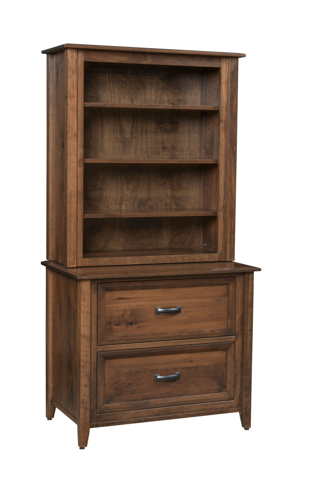 QW Amish Ventura Lateral File w/ Optional Hutch