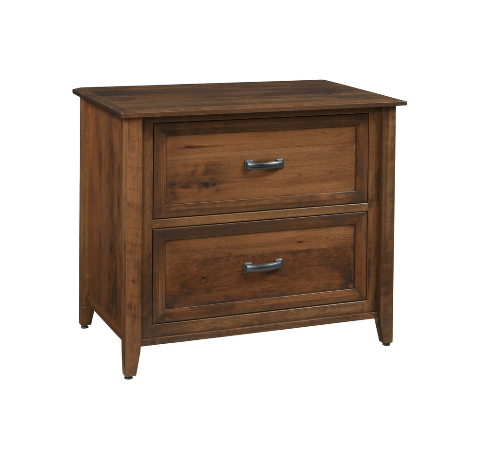 QW Amish Ventura Lateral File w/ Optional Hutch