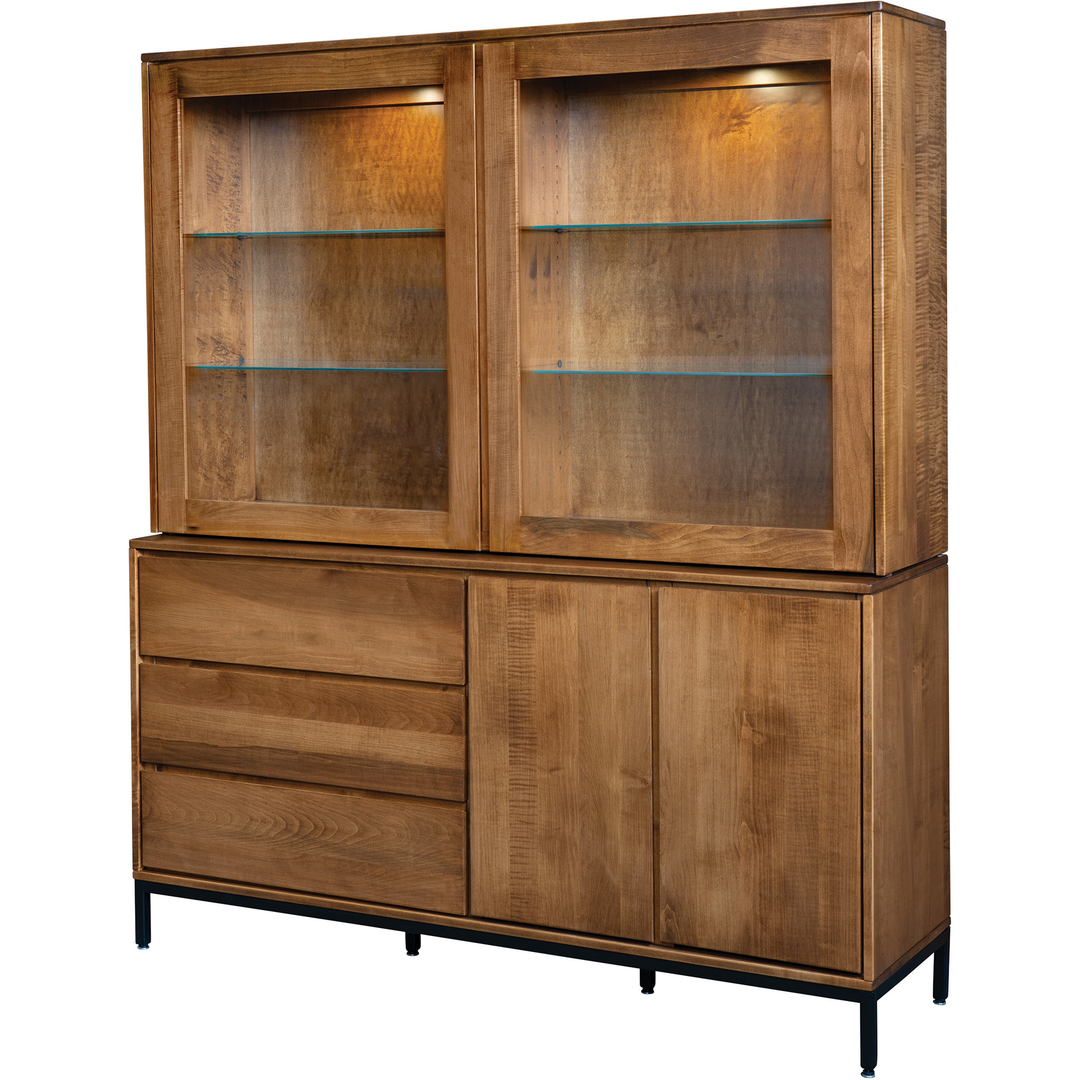 QW Amish Windsor Hutch