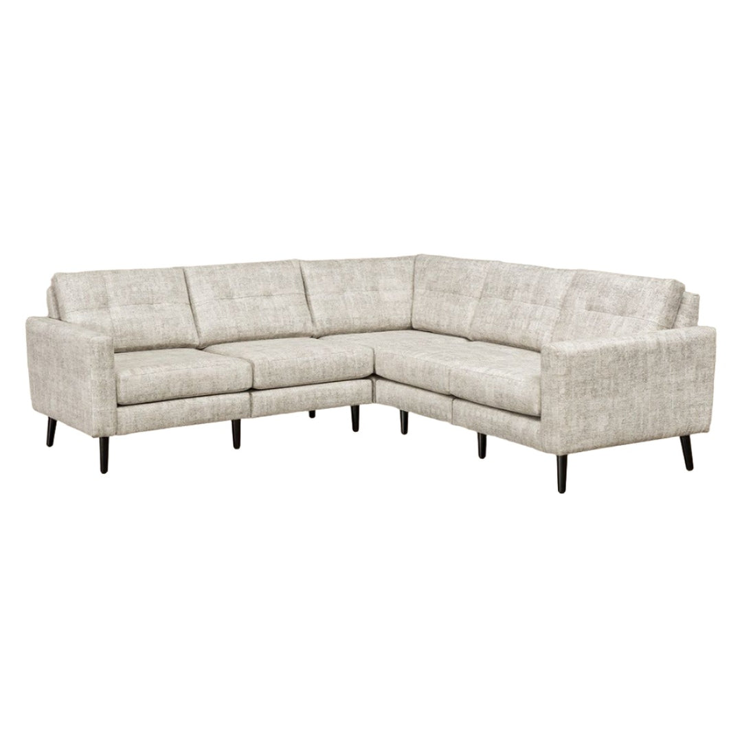 Serene 5-Seat Flat Arm Sectional