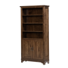 QW Amish Teton Bookcase with Doors