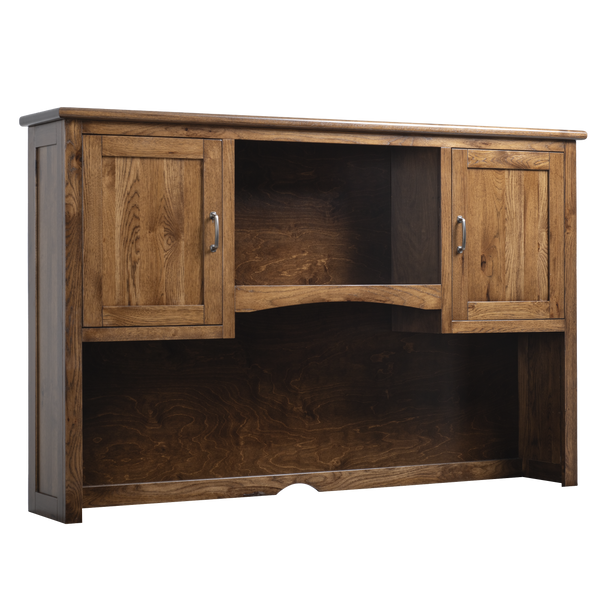 QW Amish Teton L Shaped Desk with Optional Hutch