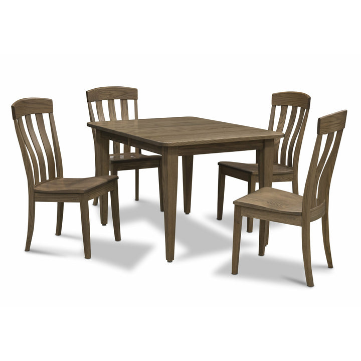 QW Amish Oregon Leg Table