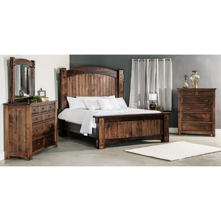 QW Amish Timbra 1 Drawer & 1 Door Nightstand