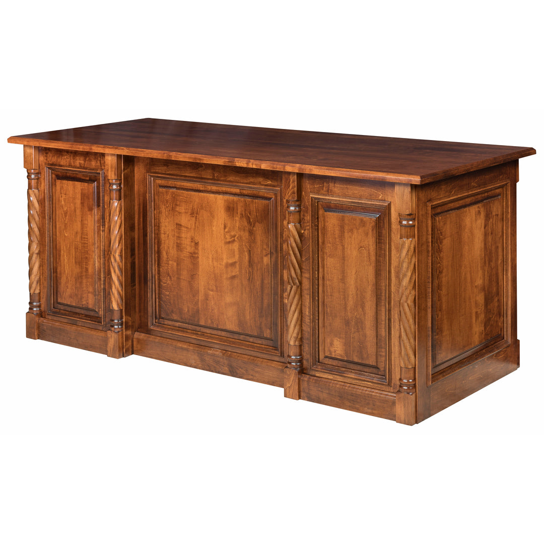 QW Amish Kincaid 72" Executive Desk