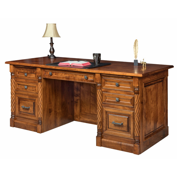 QW Amish Kincaid 72" Executive Desk