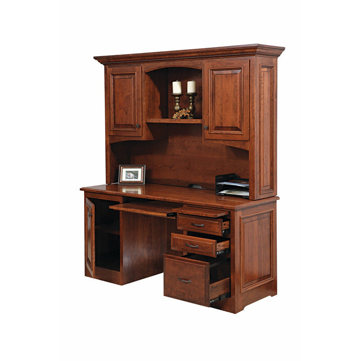 QW Amish Liberty Credenza & Optional Hutch