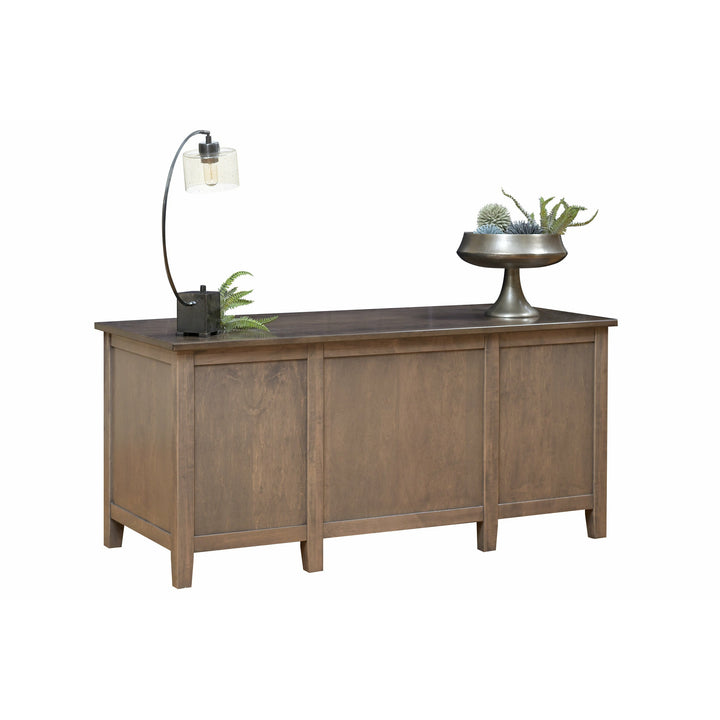 QW Amish Manhattan Executive Desk