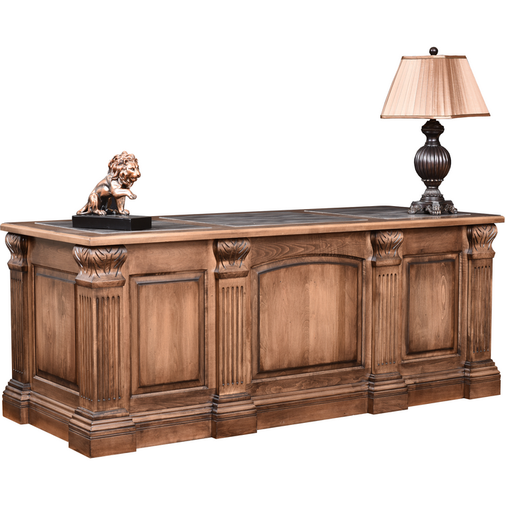 QW Amish Montereau Office 78" Executive Desk