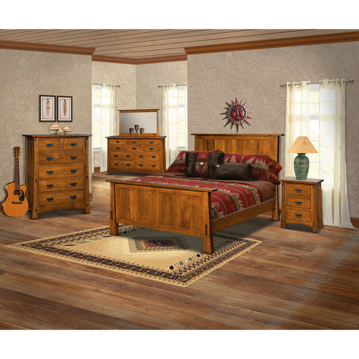 QW Amish Modesto Bed