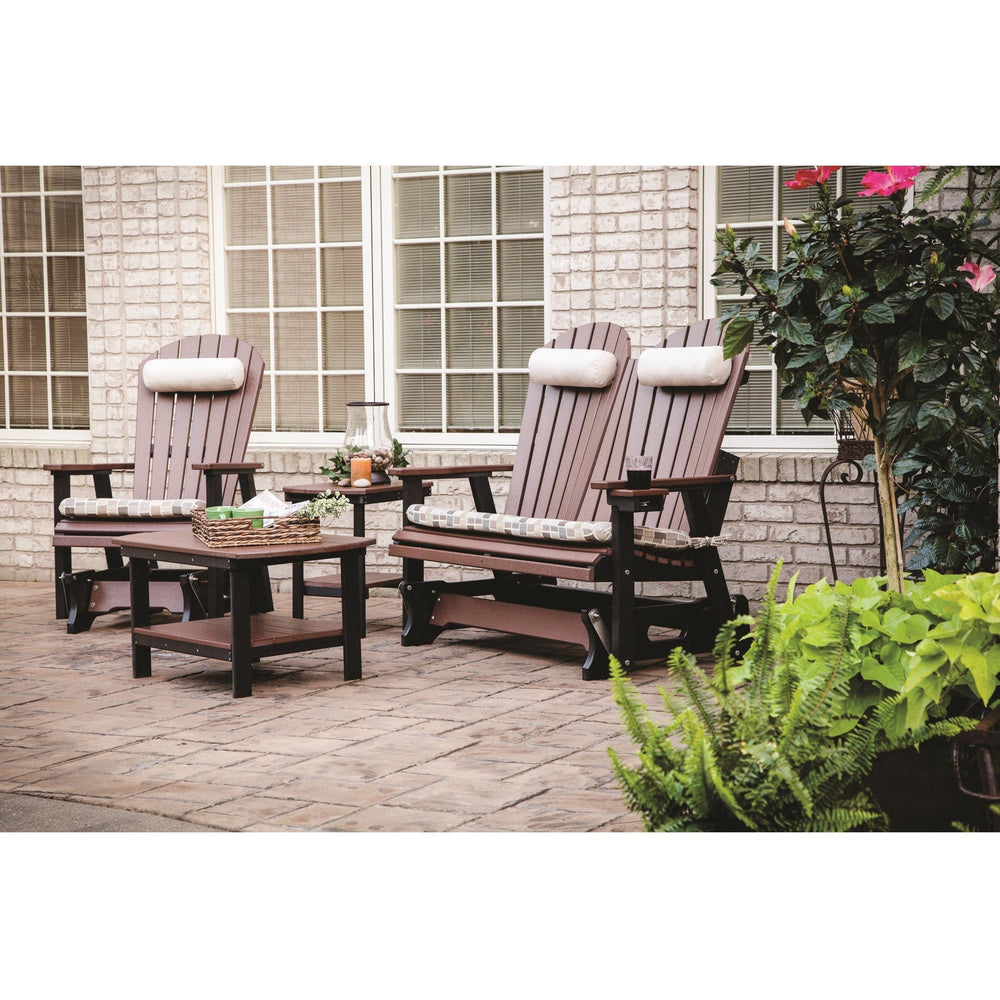 Berlin Gardens Comfo Back Double Adirondack Glider BGPCTG4800