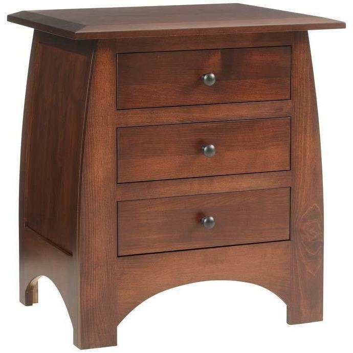 Millcraft Bourdeaux 3 Drawer Nightstand