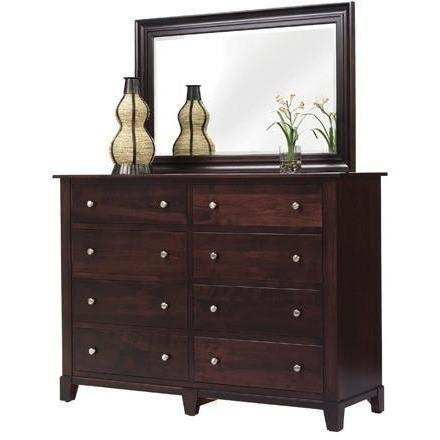 Millcraft Greenwich High Dresser w/ Mirror