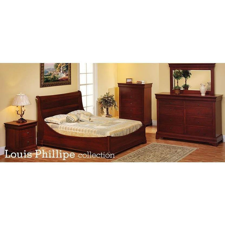 Millcraft Louis Phillipe 2 Drawer Nightstand