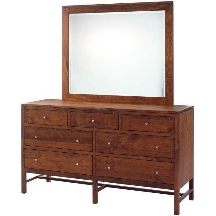 Millcraft Lynnwood Low Dresser w/ Mirror