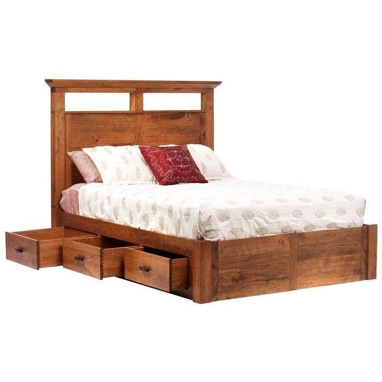 Millcraft Redmond Wellington 6 Drawer Pedestal Panel Bed