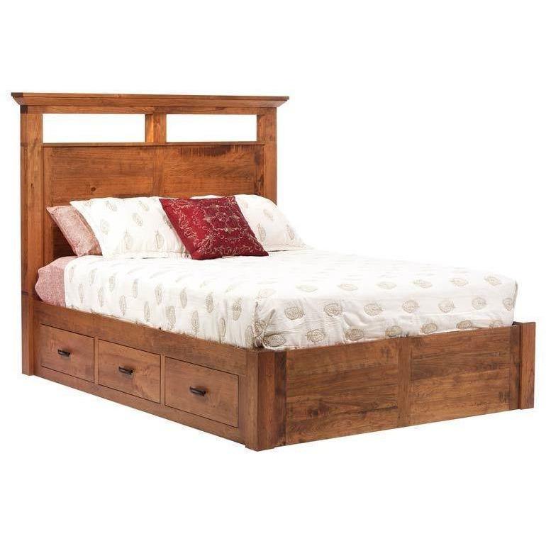 Millcraft Redmond Wellington 6 Drawer Pedestal Panel Bed